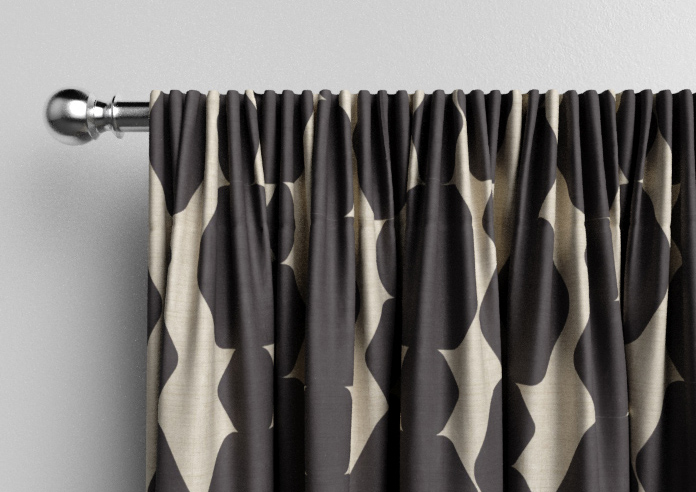 Construct, Warm Black - Made to Measure Curtains - Image 9